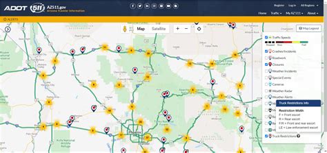 az511 road conditions map|az511 traffic conditions map.